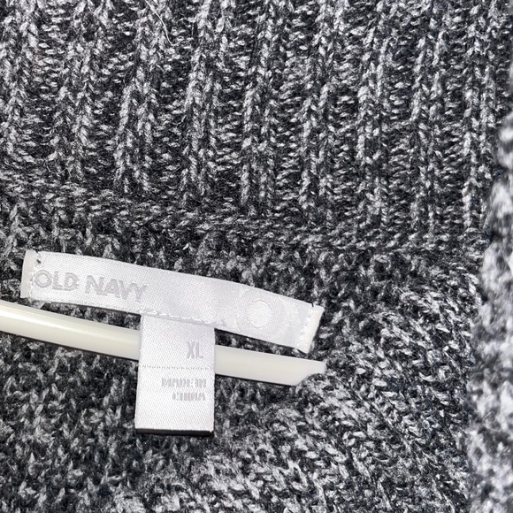 Old Navy Women’s Gray Lambswool Blend Snap Button Sweater Cardigan Sz-XL - Picture 8 of 10